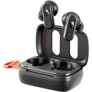 Wireless earbuds bluetooth headphones noise isolating mic 20hr battery black